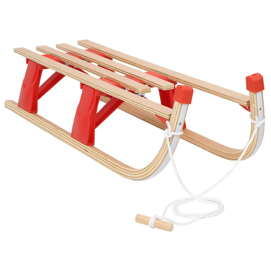 Klappschlitten Holz 110 cm - Premium Schlitten  - Just €94.56! Shop now at homesales4u