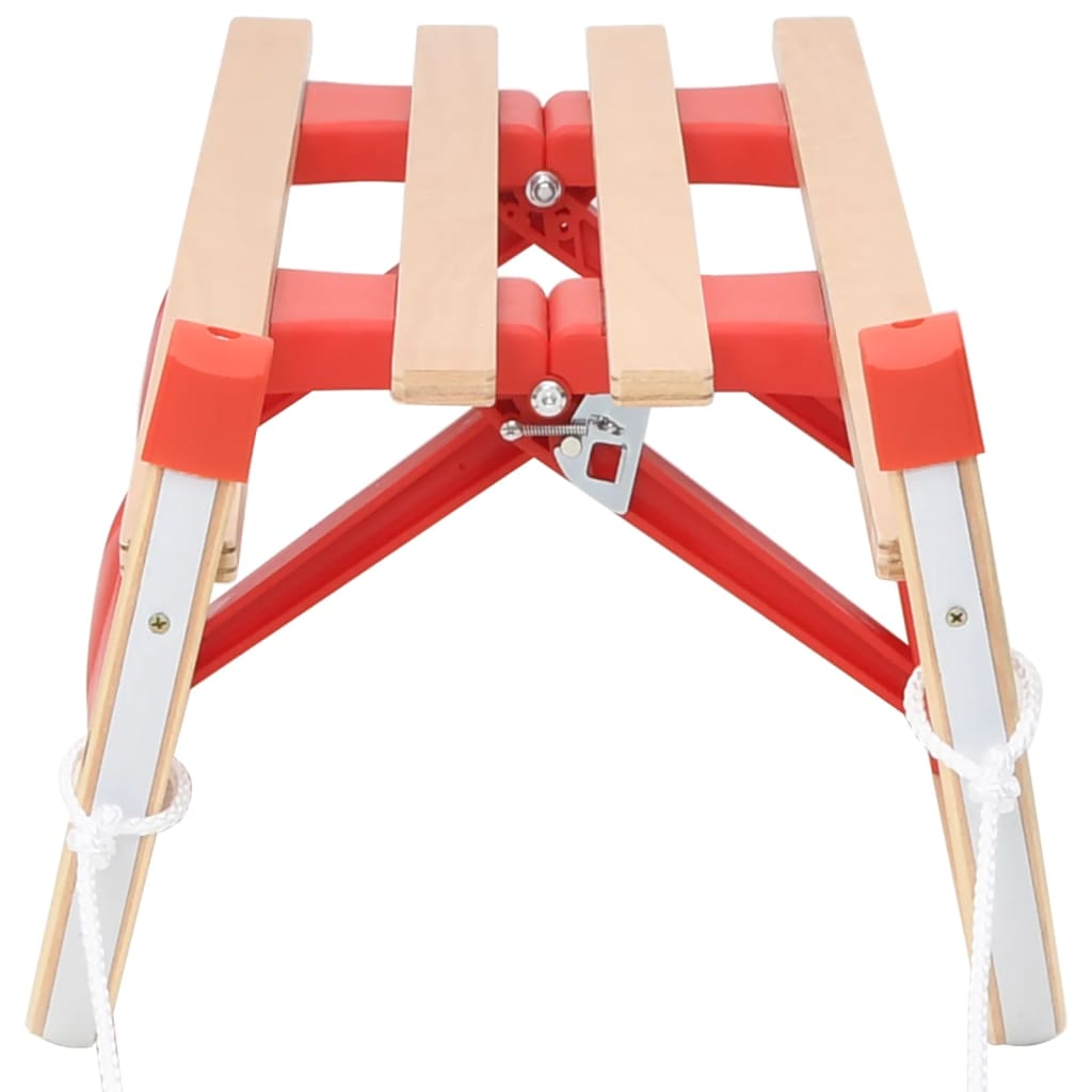 Klappschlitten Holz 110 cm - Premium Schlitten  - Just €94.56! Shop now at homesales4u