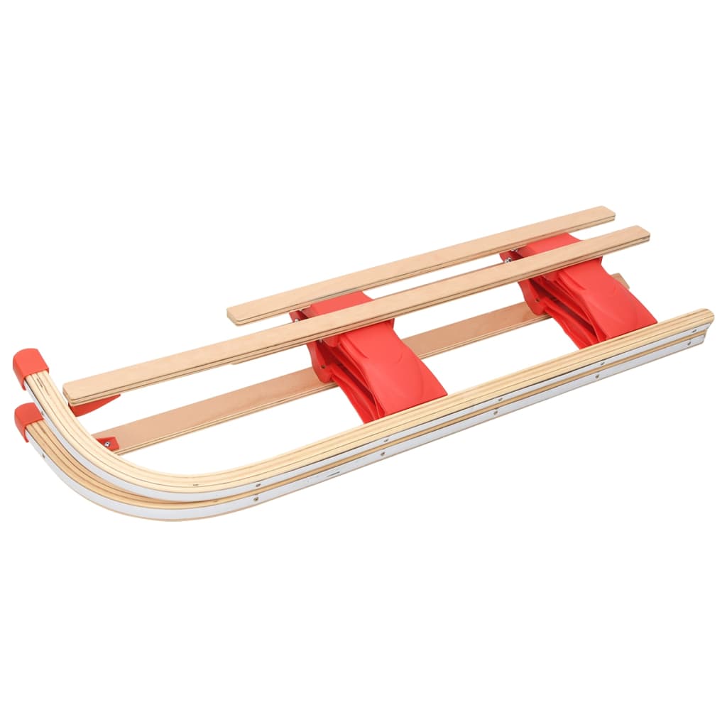 Klappschlitten Holz 110 cm - Premium Schlitten  - Just €94.56! Shop now at homesales4u