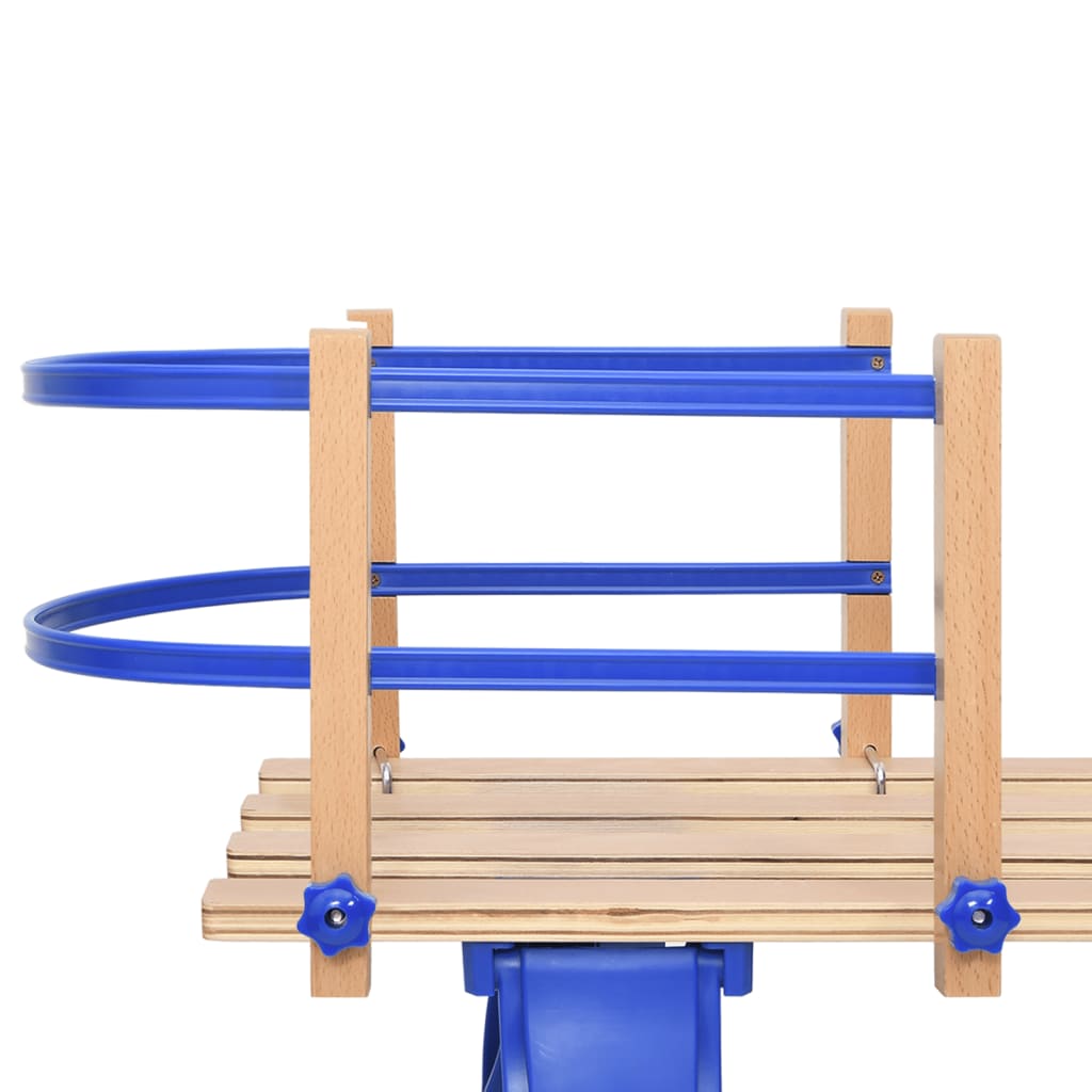 Rückenlehne für Schlitten Blau Sperrholz - Premium Schlitten  - Just €38.10! Shop now at homesales4u