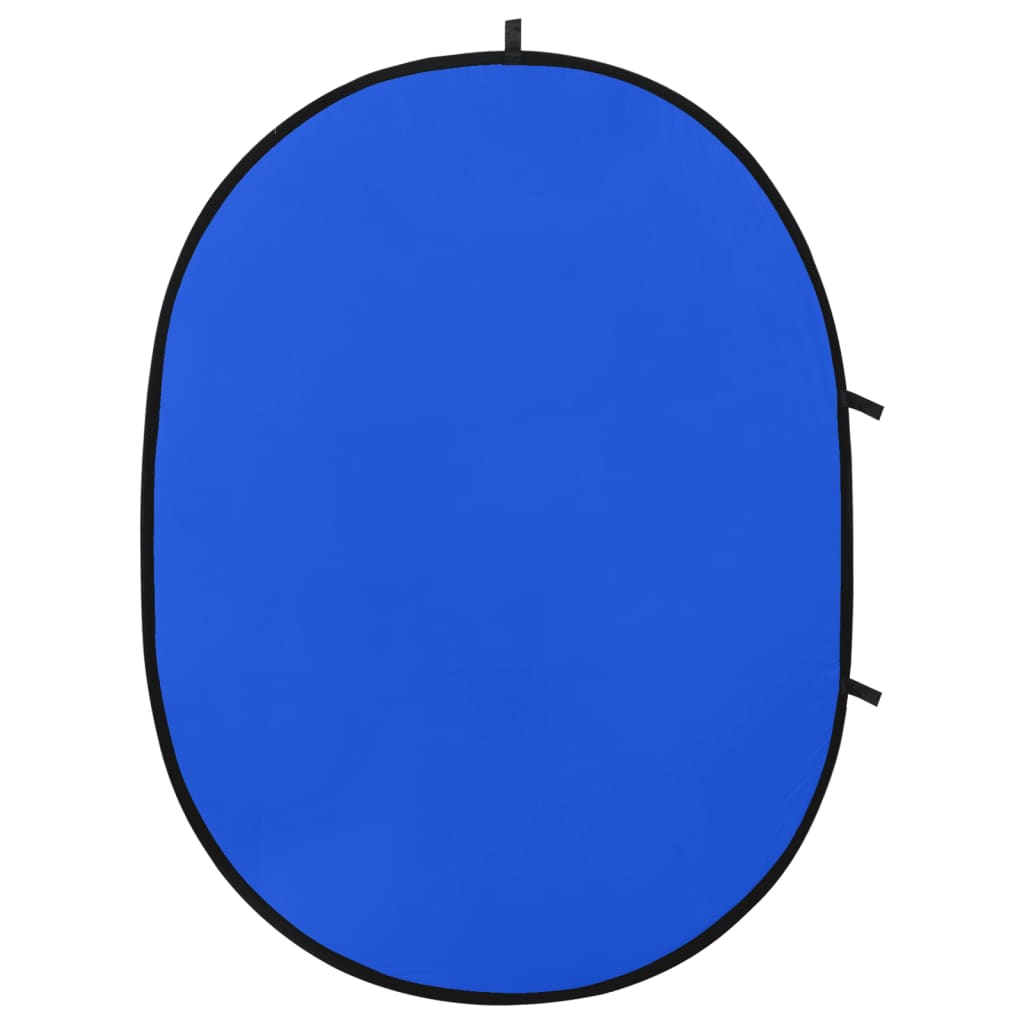 2-in-1 Foto-Hintergrund Oval Grün Blau 200x150 cm - Premium Studio-Hintergründe  - Just €77.06! Shop now at homesales4u