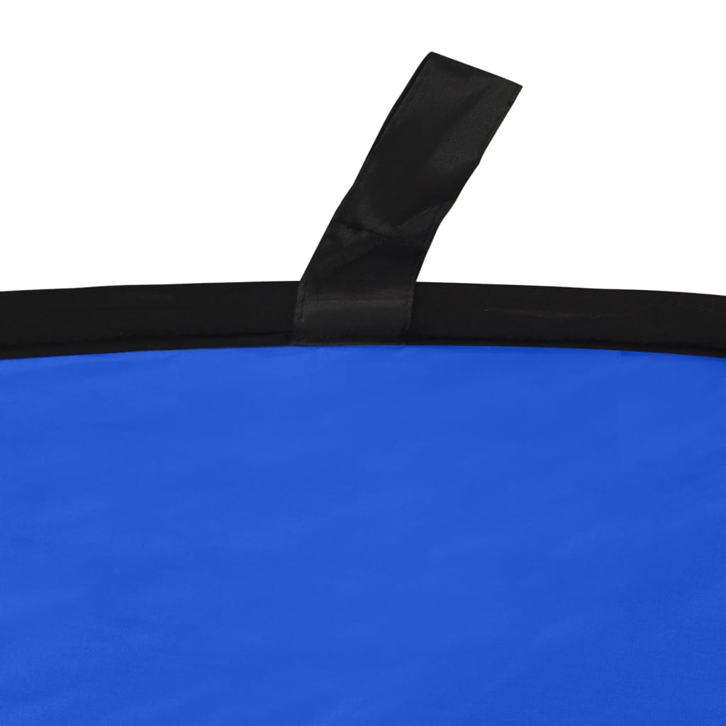 2-in-1 Foto-Hintergrund Oval Grün Blau 200x150 cm - Premium Studio-Hintergründe  - Just €77.06! Shop now at homesales4u