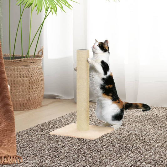 Kratzsäule Creme 22x22x45 cm - Premium Kratzbäume  - Just €28.68! Shop now at homesales4u