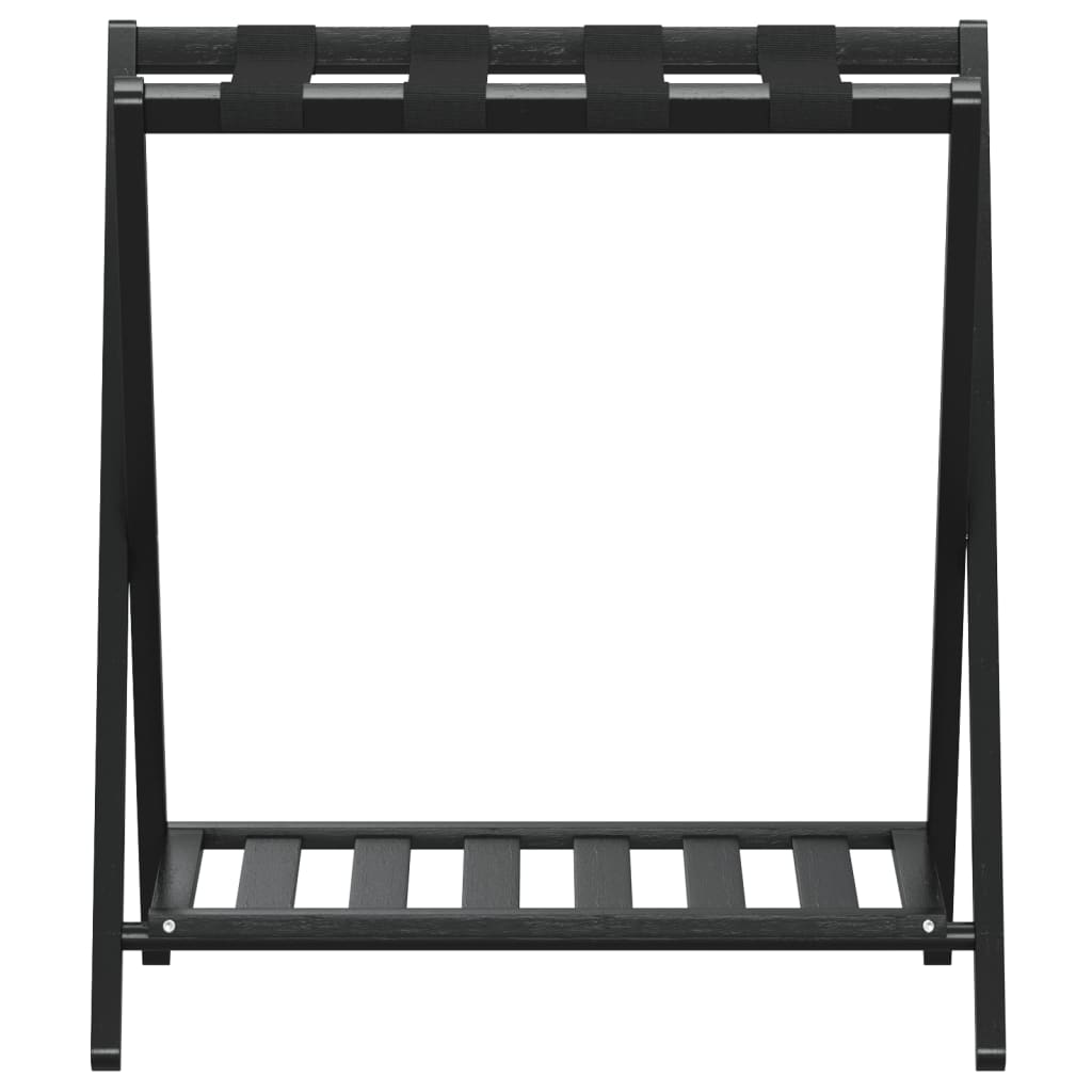 Gepäckablage Schwarz 68x38x58 cm Bambus - Premium Kofferablagen  - Just €48.94! Shop now at homesales4u