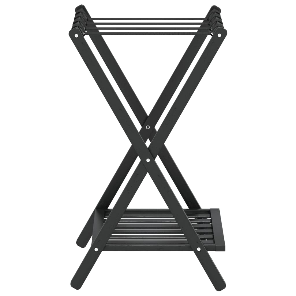 Gepäckablage Schwarz 68x38x58 cm Bambus - Premium Kofferablagen  - Just €48.94! Shop now at homesales4u