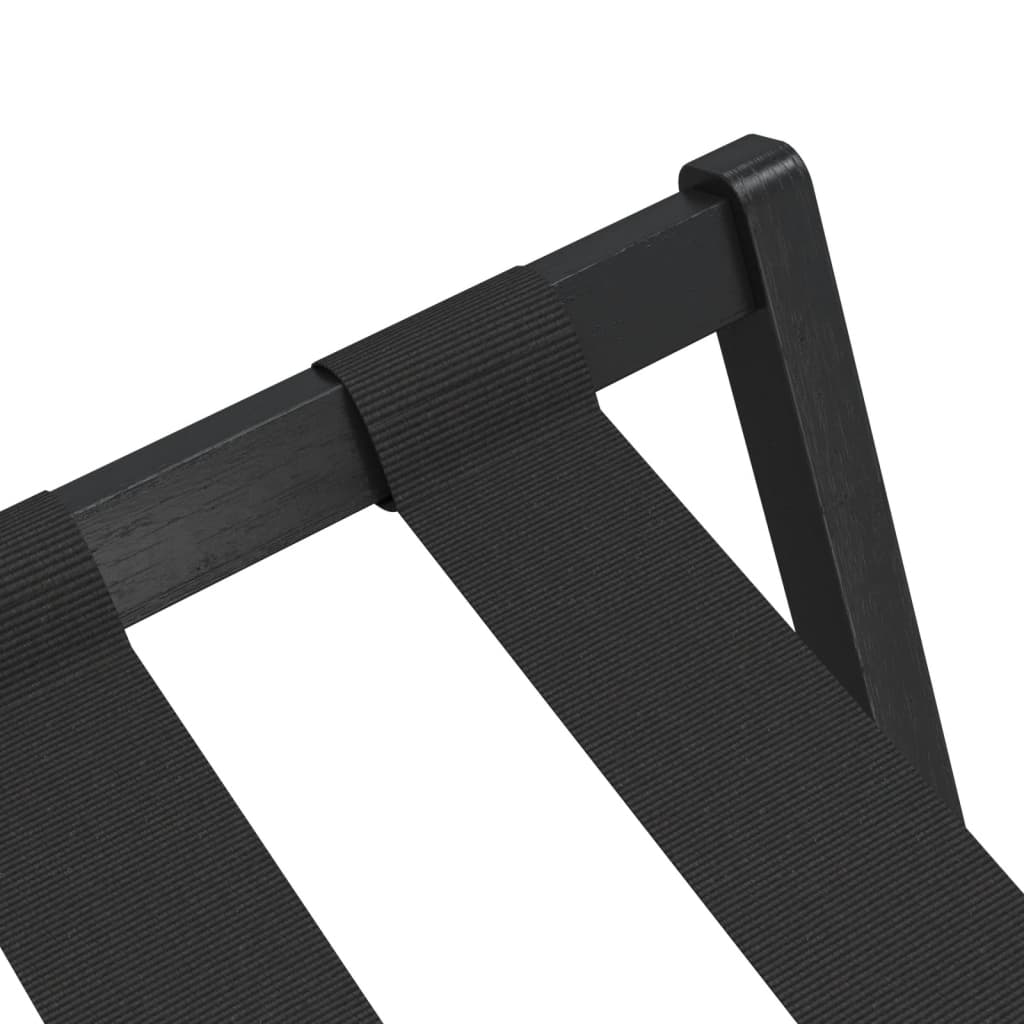 Gepäckablage Schwarz 68x38x58 cm Bambus - Premium Kofferablagen  - Just €48.94! Shop now at homesales4u