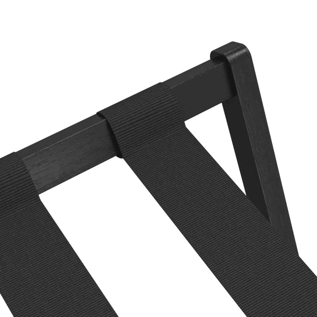 Gepäckablage Schwarz 68,5x38x58 cm Bambus - Premium Kofferablagen  - Just €35.05! Shop now at homesales4u