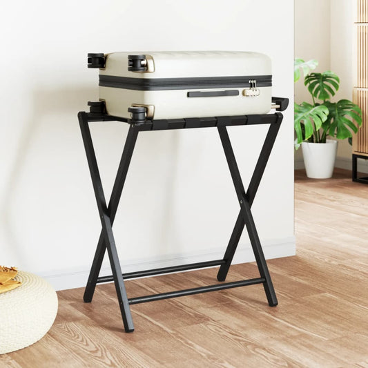 Gepäckablage Schwarz 68,5x38x58 cm Bambus - Premium Kofferablagen  - Just €35.05! Shop now at homesales4u
