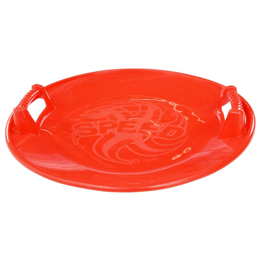 Rundschlitten Rot 66,5 cm PP - Premium Schlitten  - Just €26.02! Shop now at homesales4u