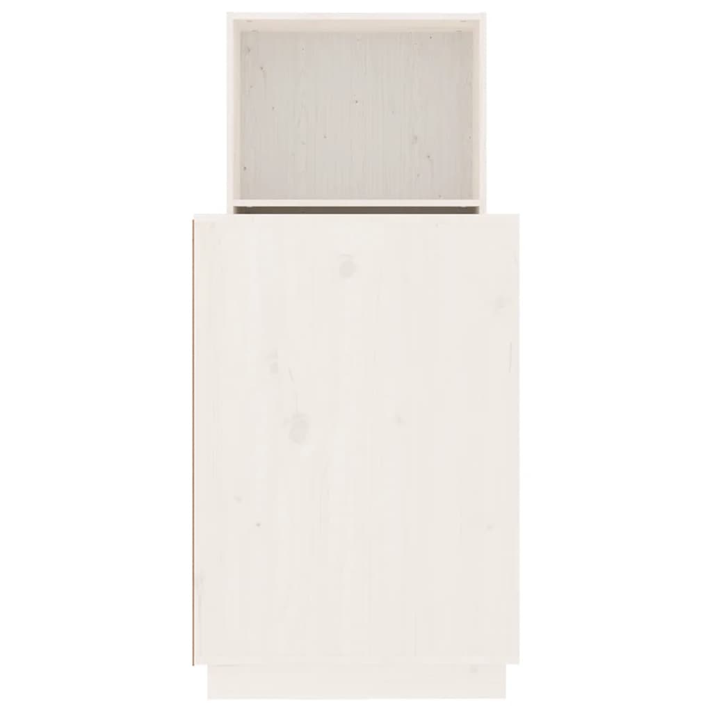 Schreibtisch Weiß 110x53x117 cm Massivholz Kiefer - Premium Schreibtische  - Just €233.77! Shop now at homesales4u