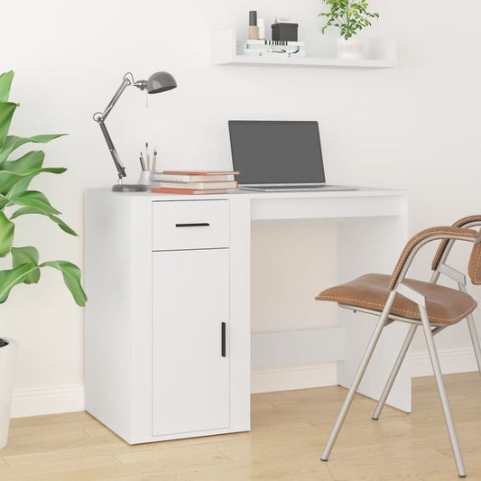 Schreibtisch Weiß 100x49x75 cm Holzwerkstoff - Premium Schreibtische  - Just €95.22! Shop now at homesales4u