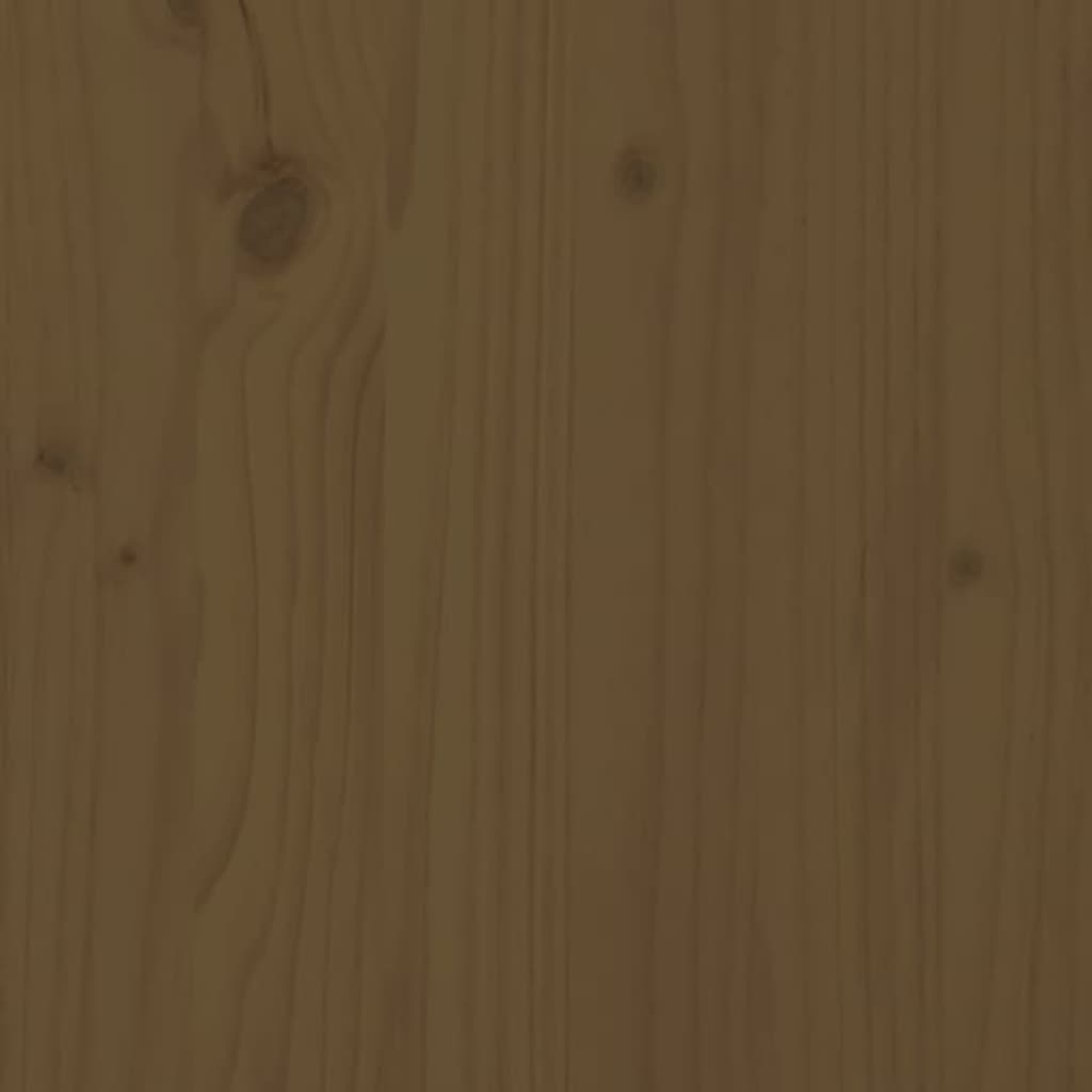 Schreibtisch mit Schubladen Honigbraun 100x50x78 cm Massivholz - Premium Schreibtische  - Just €168.23! Shop now at homesales4u