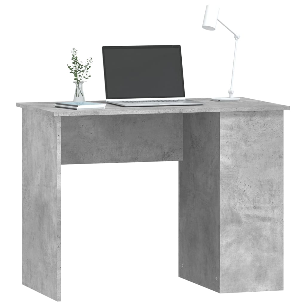 Schreibtisch Betongrau 100x55x75 cm Holzwerkstoff - Premium Schreibtische  - Just €69.41! Shop now at homesales4u