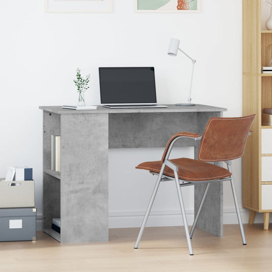 Schreibtisch Betongrau 100x55x75 cm Holzwerkstoff - Premium Schreibtische  - Just €69.41! Shop now at homesales4u