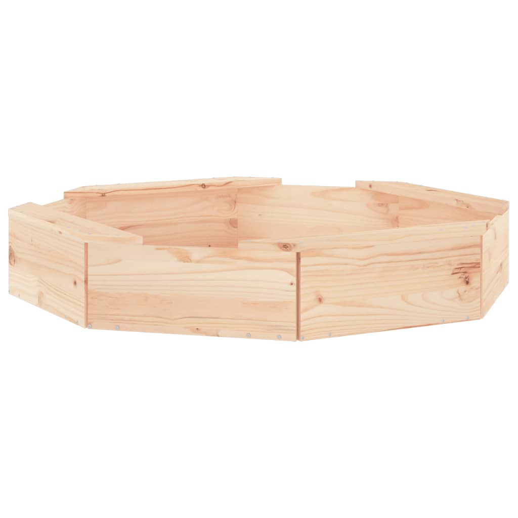 Sandkasten mit Sitzen Achteck Massivholz Kiefer - Premium Sandkästen  - Just €68.72! Shop now at homesales4u