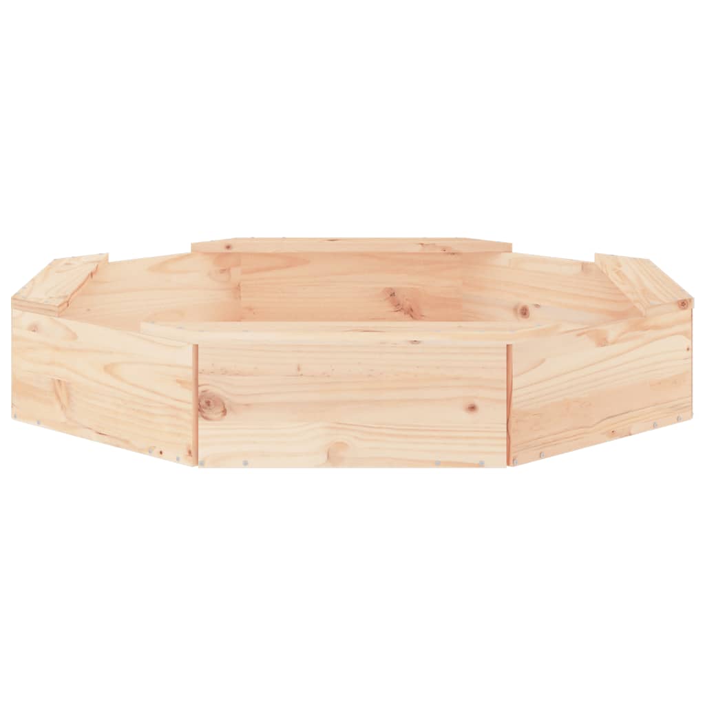 Sandkasten mit Sitzen Achteck Massivholz Kiefer - Premium Sandkästen  - Just €68.72! Shop now at homesales4u