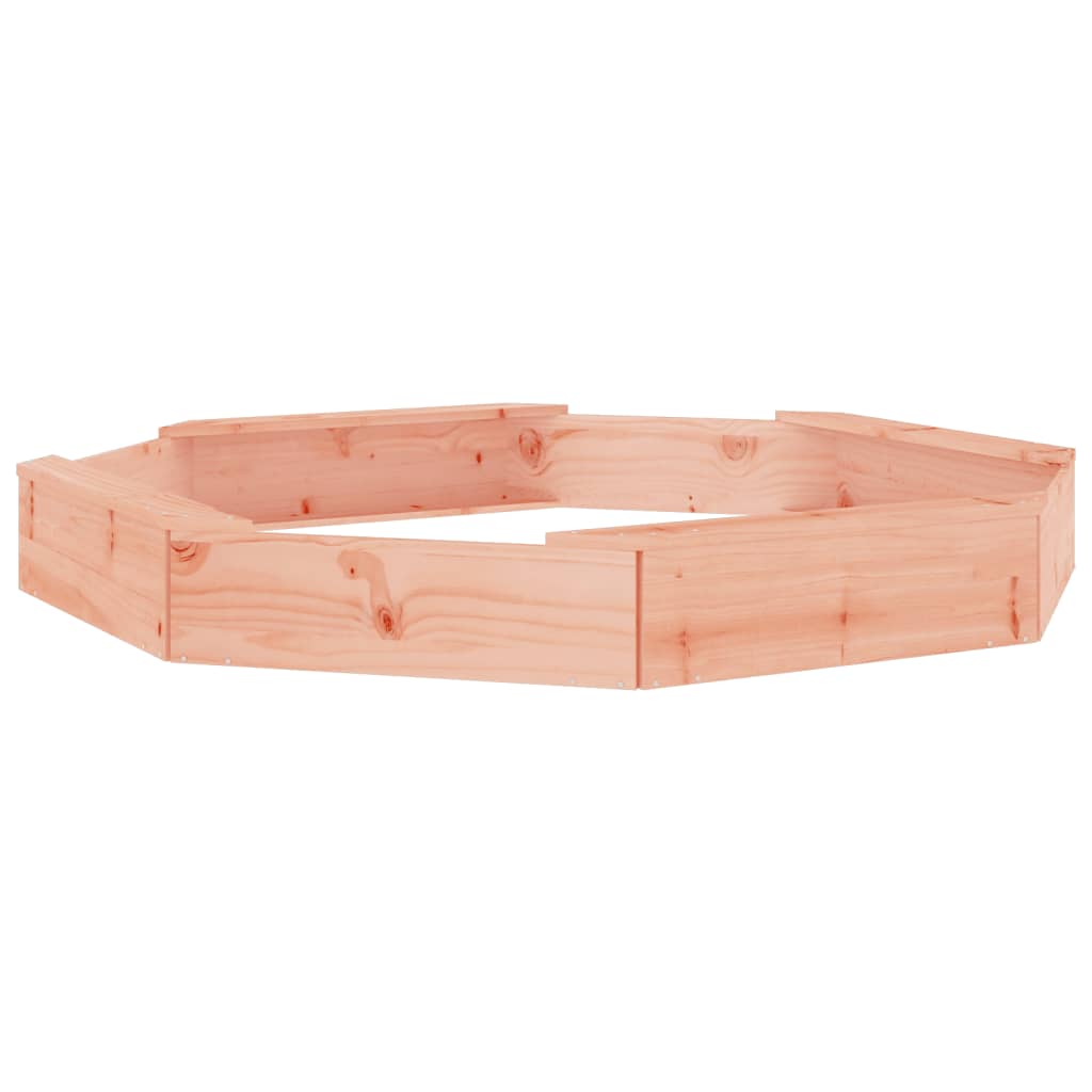 Sandkasten mit Sitzen Achteck Massivholz Douglasie - Premium Sandkästen  - Just €105.02! Shop now at homesales4u