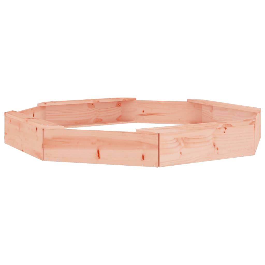 Sandkasten mit Sitzen Achteck Massivholz Douglasie - Premium Sandkästen  - Just €105.02! Shop now at homesales4u