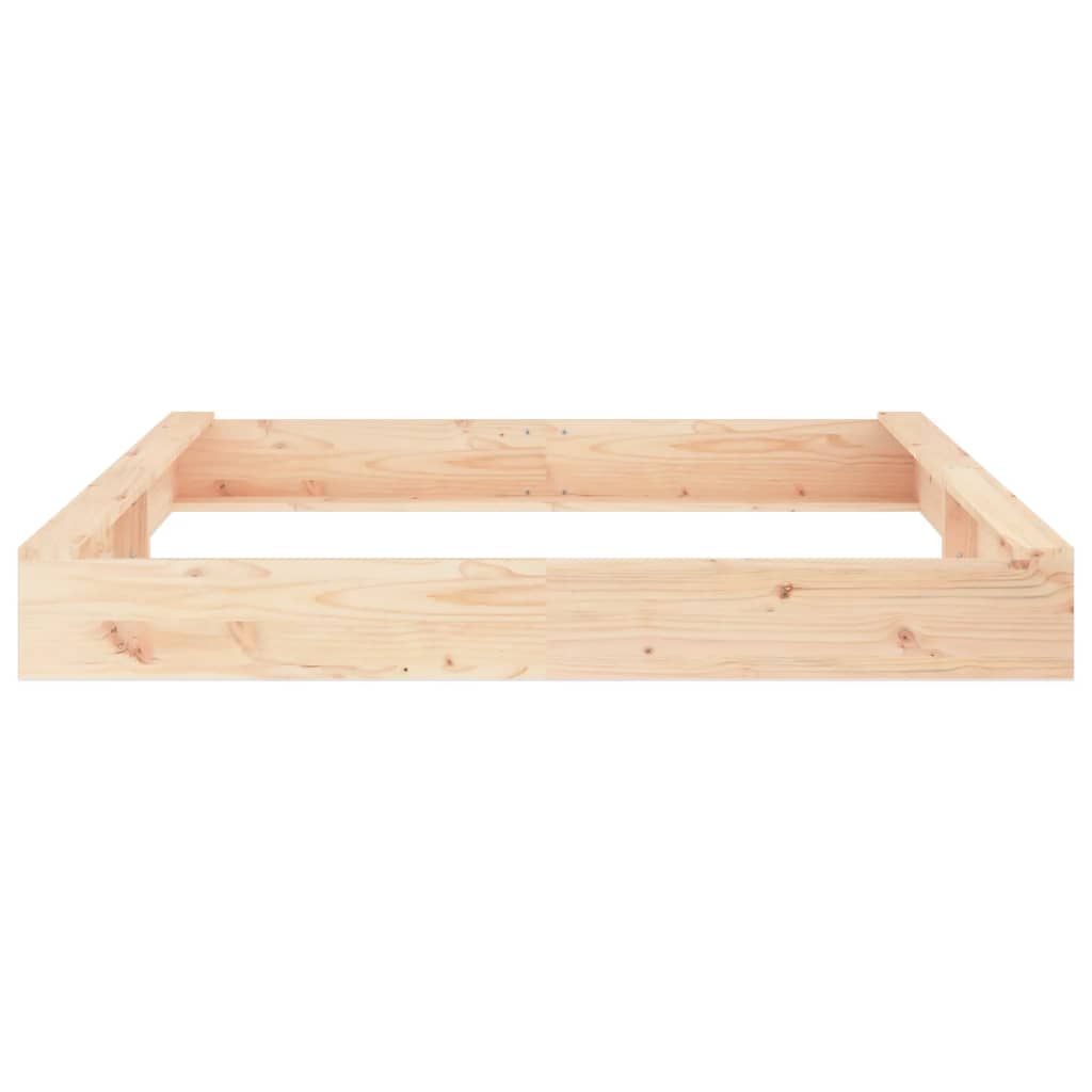 Sandkasten mit Sitzen Quadratisch Massivholz Kiefer - Premium Sandkästen  - Just €90.40! Shop now at homesales4u