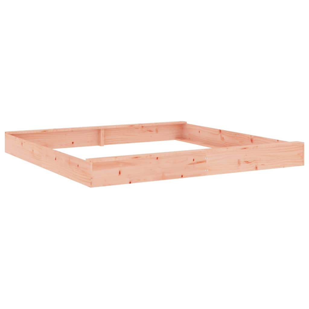Sandkasten mit Sitzen Quadratisch Massivholz Douglasie - Premium Sandkästen  - Just €166.06! Shop now at homesales4u