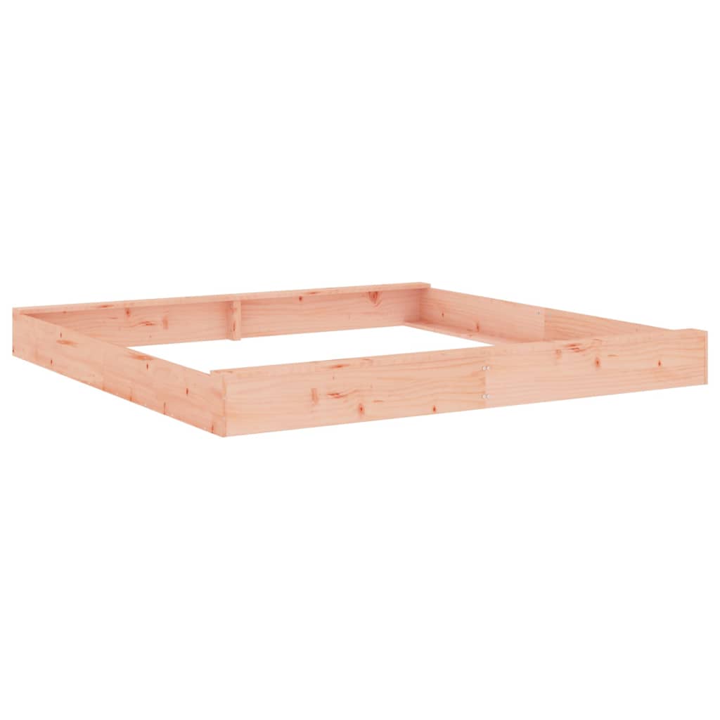 Sandkasten mit Sitzen Quadratisch Massivholz Douglasie - Premium Sandkästen  - Just €166.06! Shop now at homesales4u