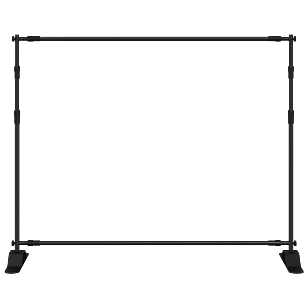 Hintergrundstativ Schwarz 254x243 cm Stahl - Premium Studio-Hintergrundsysteme  - Just €132.47! Shop now at homesales4u