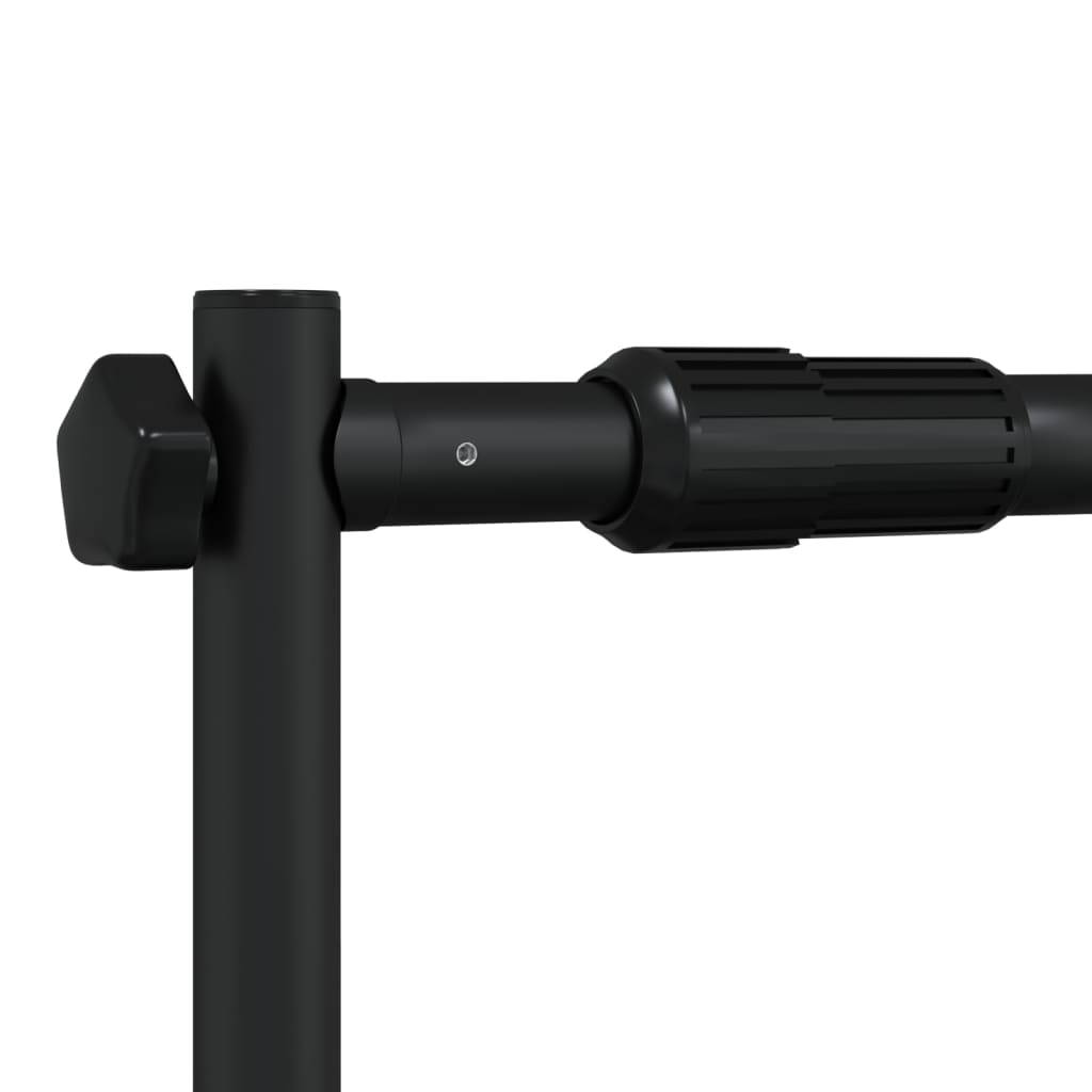 Hintergrundstativ Schwarz 254x243 cm Stahl - Premium Studio-Hintergrundsysteme  - Just €132.47! Shop now at homesales4u