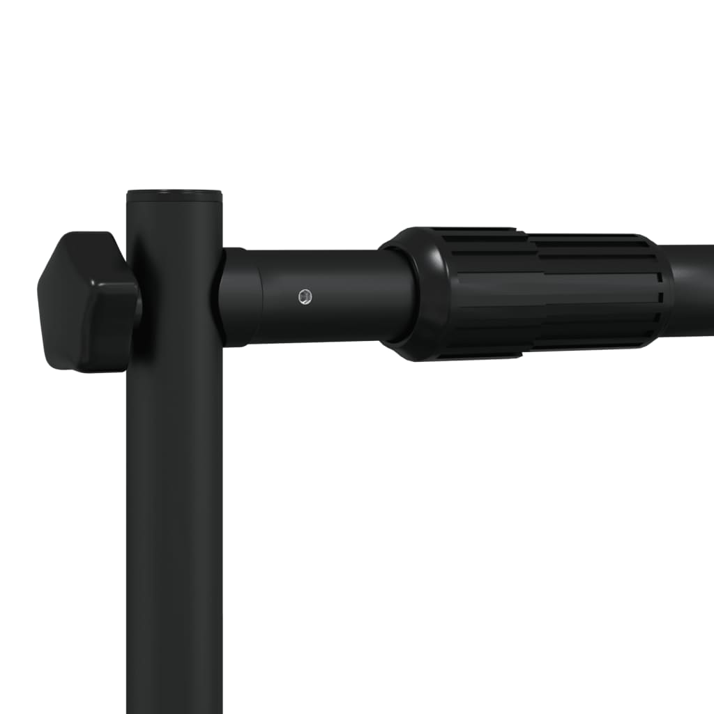 Hintergrundstativ Schwarz 305x243 cm Stahl - Premium Studio-Hintergrundsysteme  - Just €129.66! Shop now at homesales4u