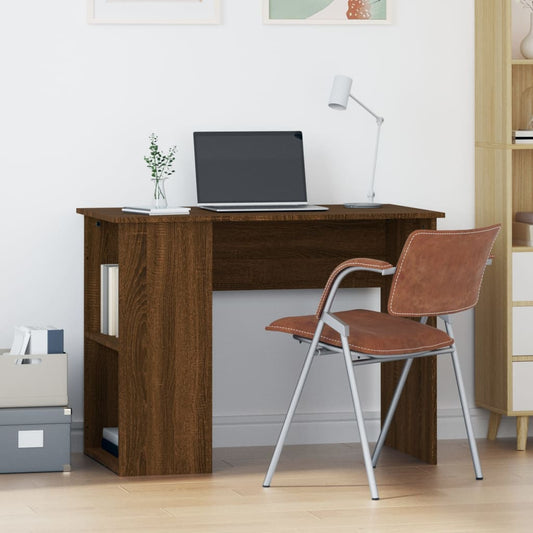 Schreibtisch Braun Eichen-Optik 100x55x75 cm Holzwerkstoff - Premium Schreibtische  - Just €87.18! Shop now at homesales4u