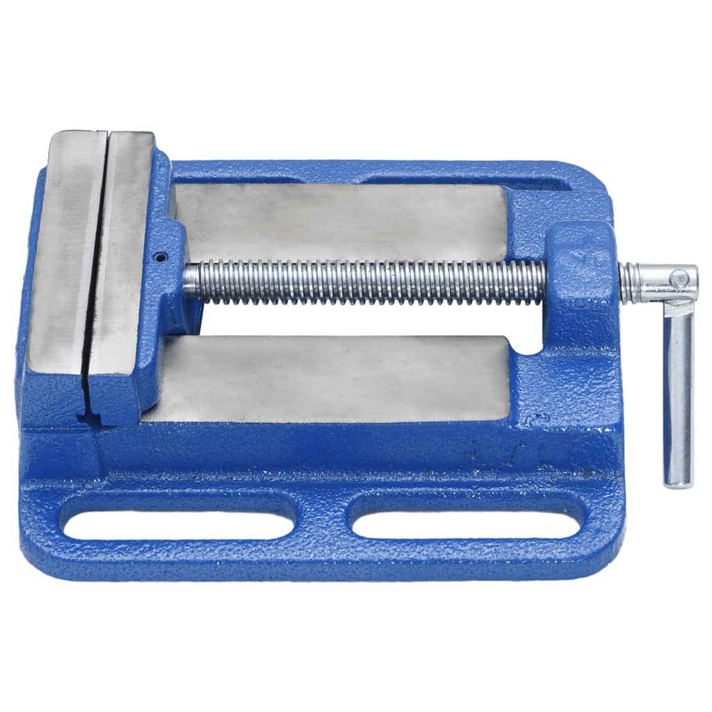 Maschinenschraubstock Blau 100 mm Gusseisen - Premium Ständerbohrmaschinen  - Just €42.70! Shop now at homesales4u