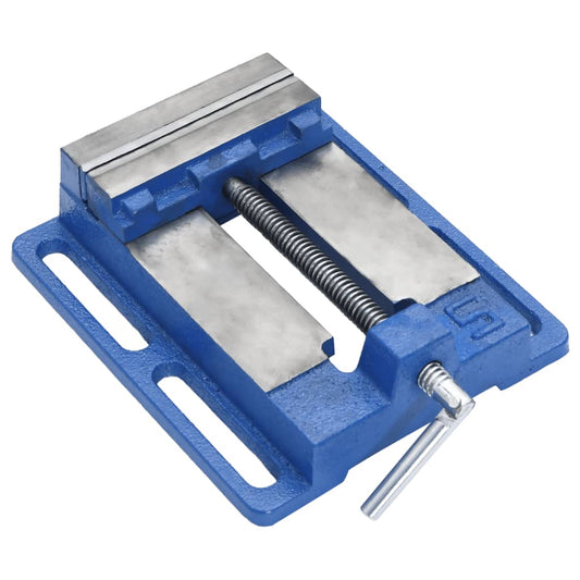 Maschinenschraubstock Blau 121 mm Gusseisen - Premium Ständerbohrmaschinen  - Just €40.30! Shop now at homesales4u