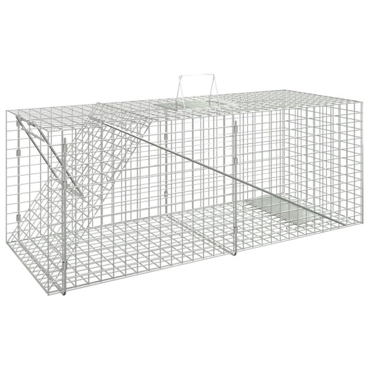Lebendfalle 64,5x25x26,5 cm Verzinktes Eisen - Premium Jagen & Schießen  - Just €49.91! Shop now at homesales4u
