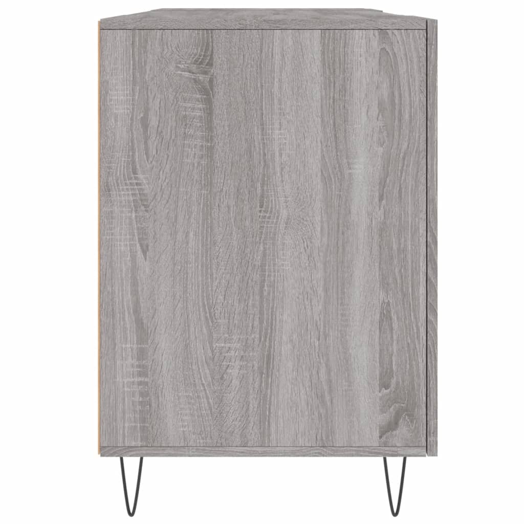 Schreibtisch Grau Sonoma 140x50x75 cm Holzwerkstoff - Premium Schreibtische  - Just €146.35! Shop now at homesales4u
