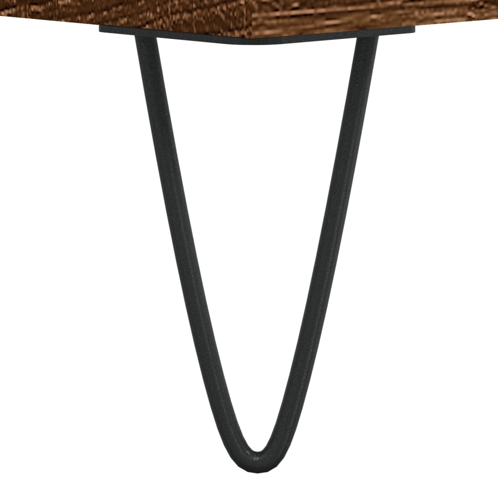 Schreibtisch Braun Eichen-Optik 140x50x75 cm Holzwerkstoff - Premium Schreibtische  - Just €154.33! Shop now at homesales4u