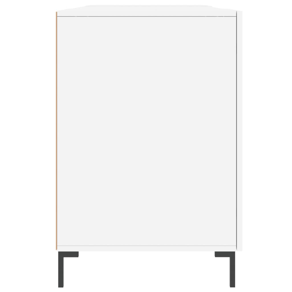 Schreibtisch Hochglanz-Weiß 140x50x75 cm Holzwerkstoff - Premium Schreibtische  - Just €167.34! Shop now at homesales4u