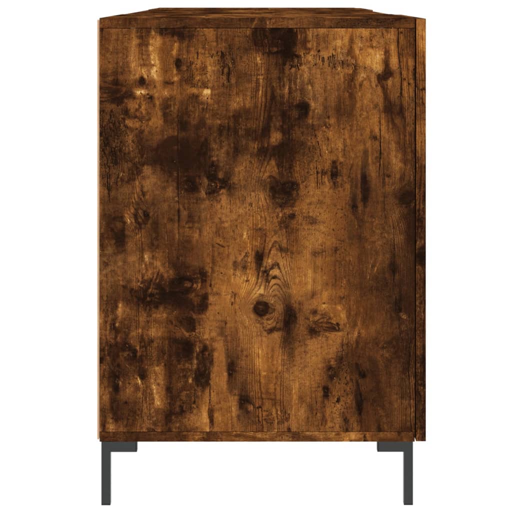 Schreibtisch Räuchereiche 140x50x75 cm Holzwerkstoff - Premium Schreibtische  - Just €151.58! Shop now at homesales4u