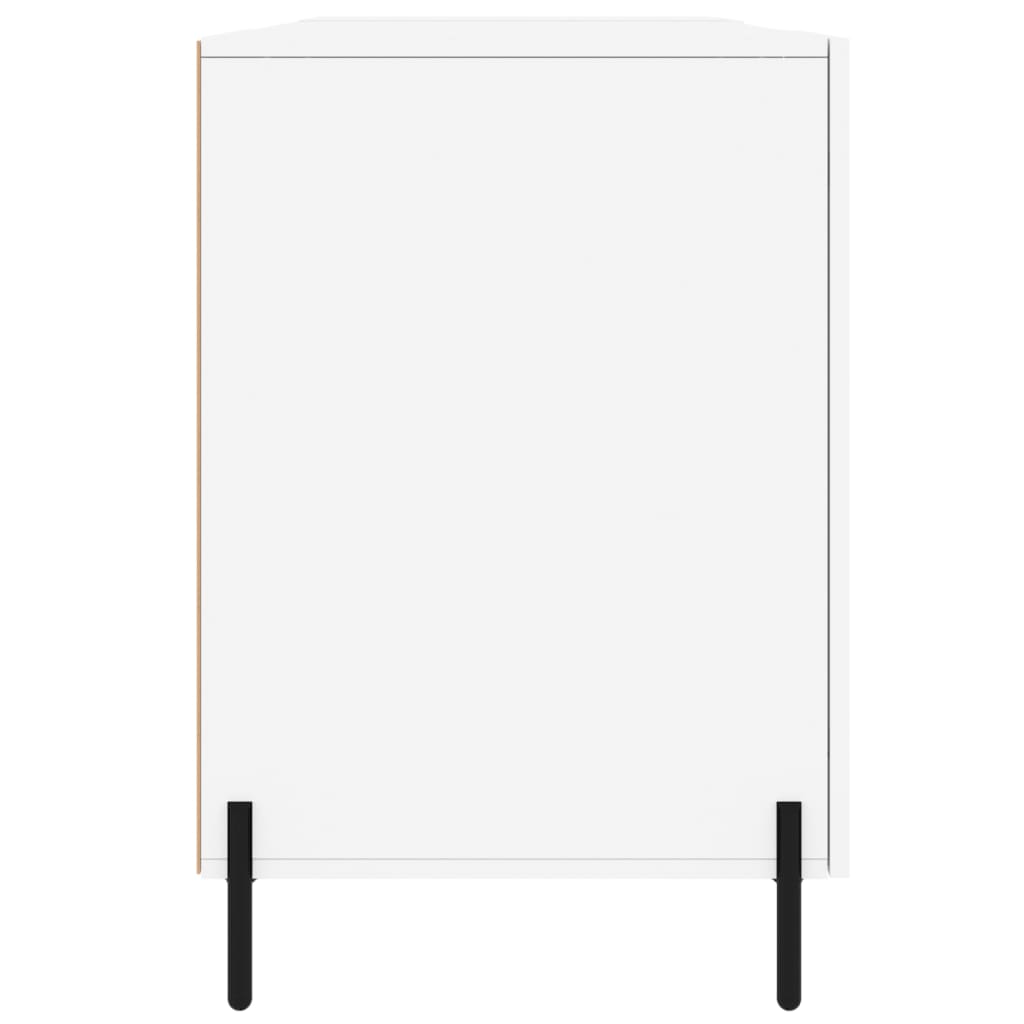 Schreibtisch Hochglanz-Weiß 140x50x75 cm Holzwerkstoff - Premium Schreibtische  - Just €176.16! Shop now at homesales4u