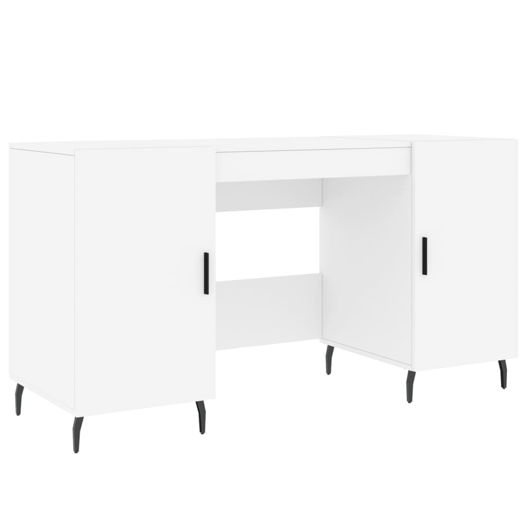 Schreibtisch Weiß 140x50x75 cm Holzwerkstoff - Premium Schreibtische  - Just €161.30! Shop now at homesales4u