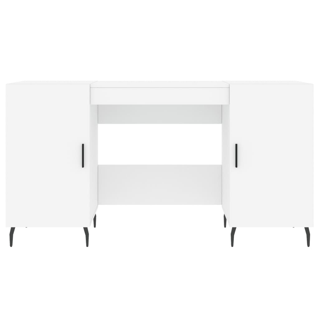 Schreibtisch Weiß 140x50x75 cm Holzwerkstoff - Premium Schreibtische  - Just €161.30! Shop now at homesales4u