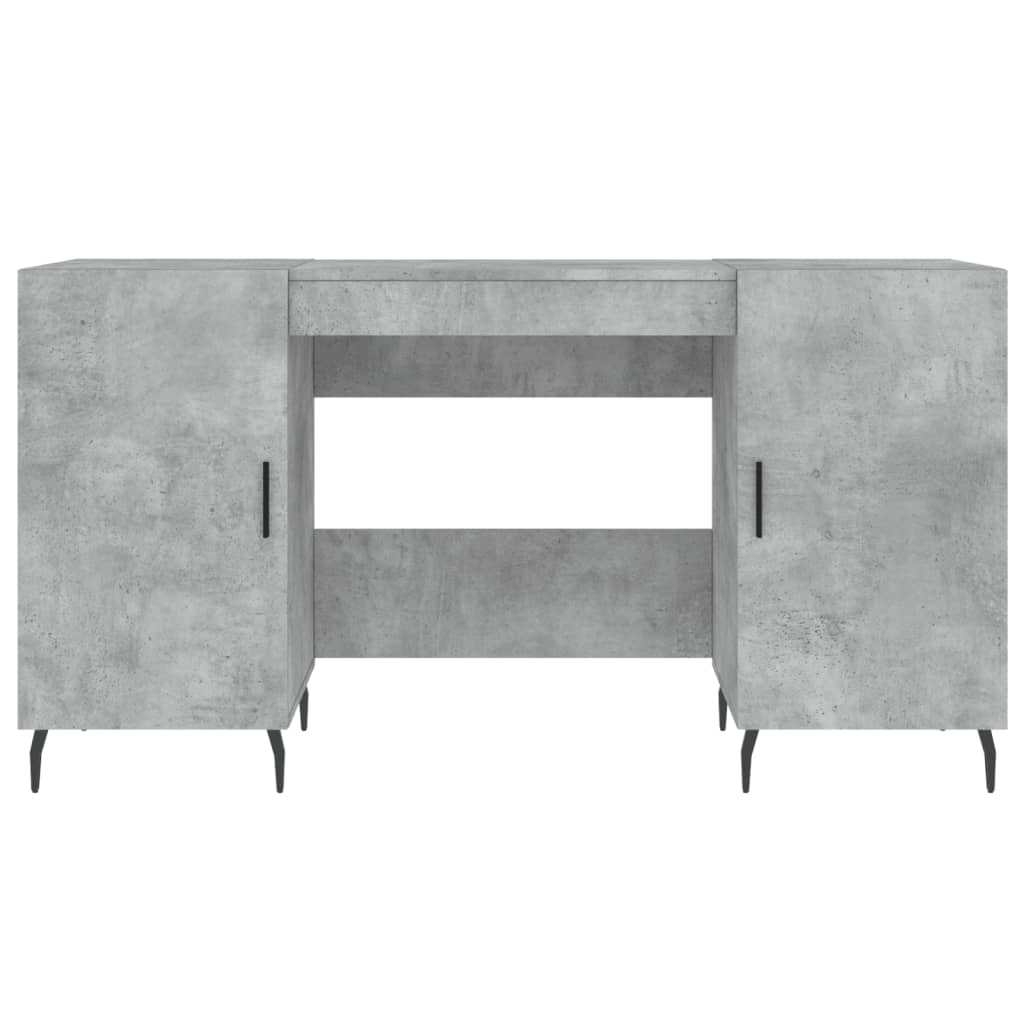 Schreibtisch Betongrau 140x50x75 cm Holzwerkstoff - Premium Schreibtische  - Just €153.38! Shop now at homesales4u