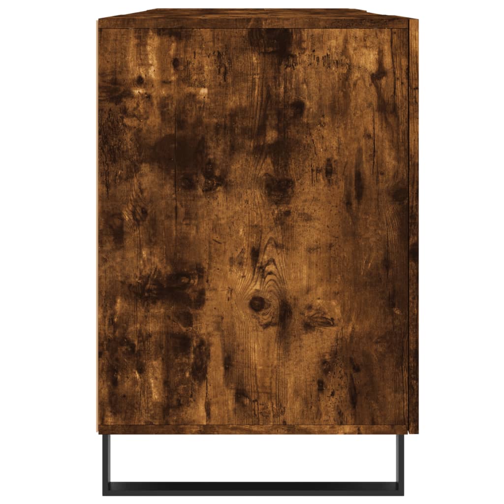 Schreibtisch Räuchereiche 140x50x75 cm Holzwerkstoff - Premium Schreibtische  - Just €164.65! Shop now at homesales4u