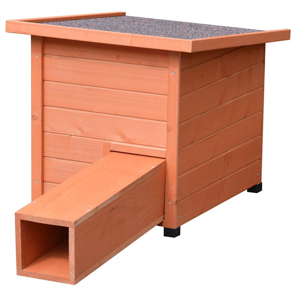Igelhaus XL 53x65x52cm Holz Braun - Premium Vogel- und Tierhäuschen  - Just €156.81! Shop now at homesales4u