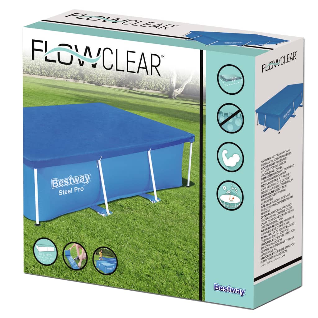 Pool-Abdeckplane Flowclear 259x170 cm - Premium Poolabdeckungen & -unterlagen  - Just €23.88! Shop now at homesales4u