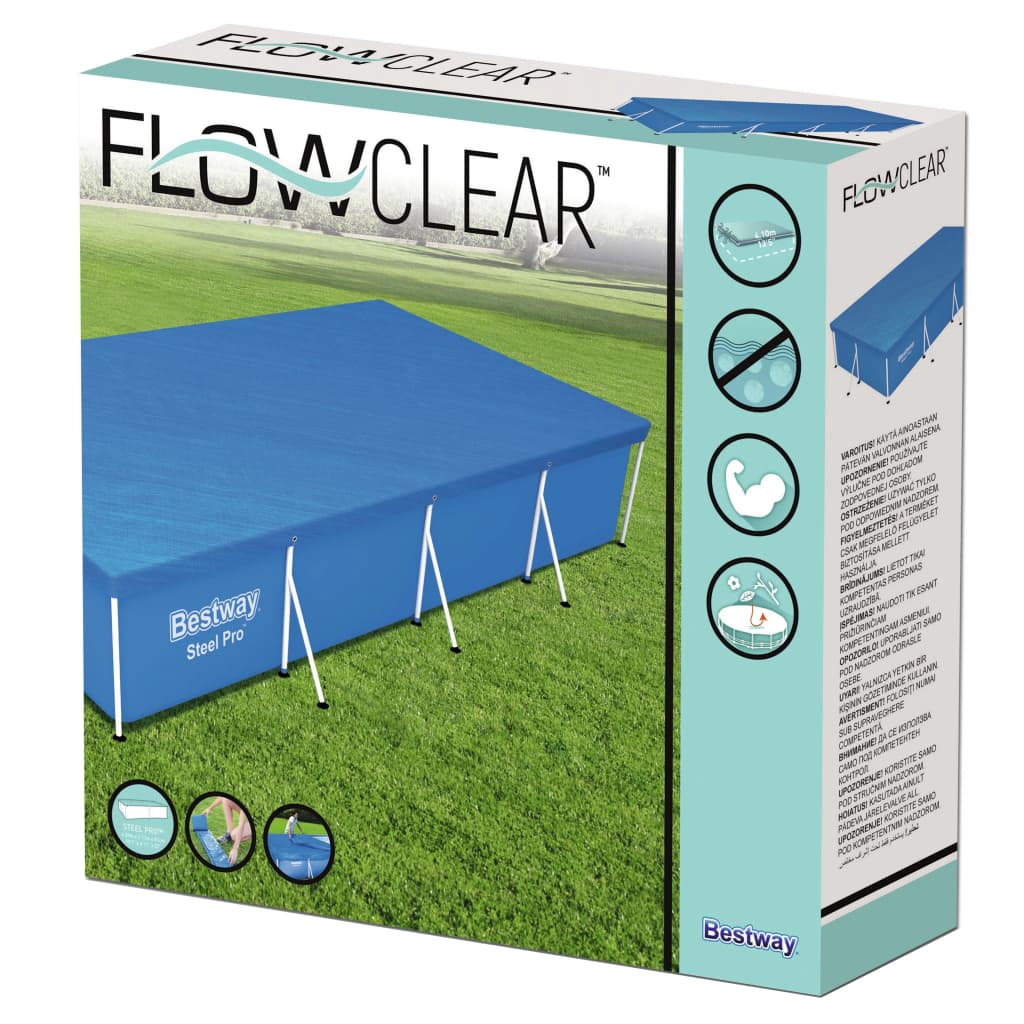 Pool-Abdeckplane Flowclear 400x211 cm - Premium Poolabdeckungen & -unterlagen  - Just €40.56! Shop now at homesales4u
