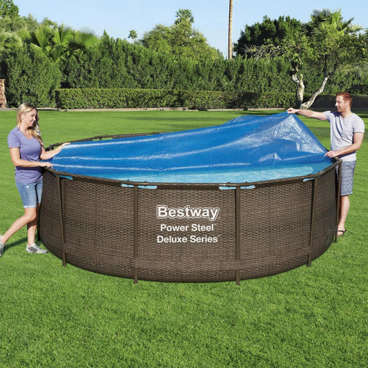 Pool-Solarabdeckplane Flowclear 356 cm - Premium Poolabdeckungen & -unterlagen  - Just €51.95! Shop now at homesales4u