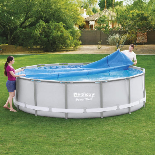 Pool-Solarabdeckplane Flowclear 427 cm - Premium Poolabdeckungen & -unterlagen  - Just €61.73! Shop now at homesales4u