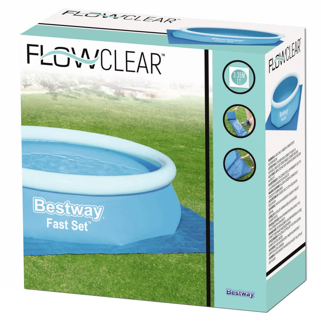 Pool-Bodenplane Flowclear 335x335 cm - Premium Poolabdeckungen & -unterlagen  - Just €24.40! Shop now at homesales4u