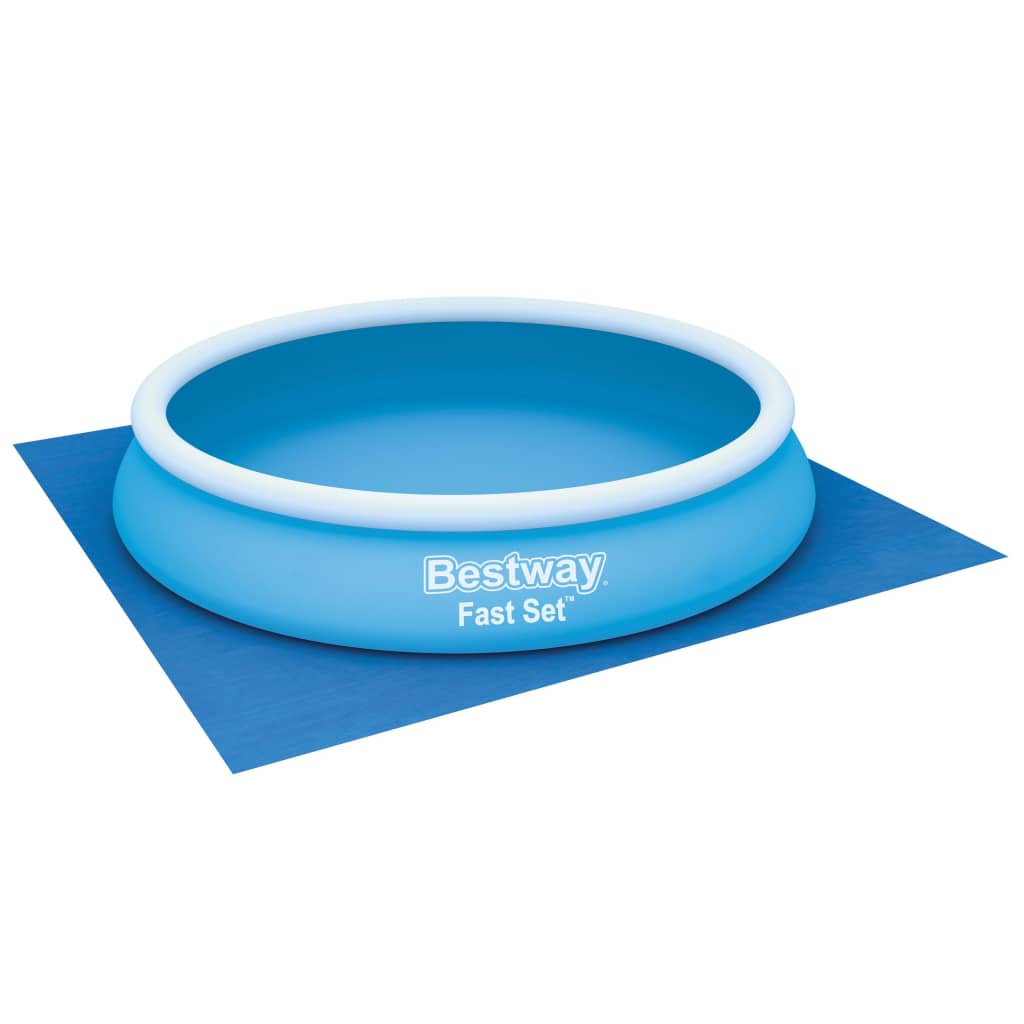 Pool-Bodenplane Flowclear 396x396 cm - Premium Poolabdeckungen & -unterlagen  - Just €29.63! Shop now at homesales4u