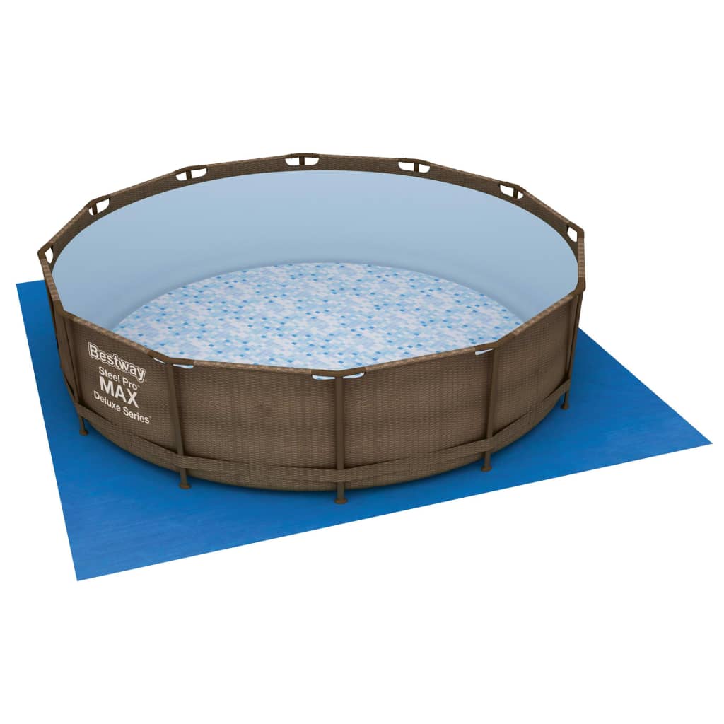 Pool-Bodenplane Flowclear 396x396 cm - Premium Poolabdeckungen & -unterlagen  - Just €29.63! Shop now at homesales4u