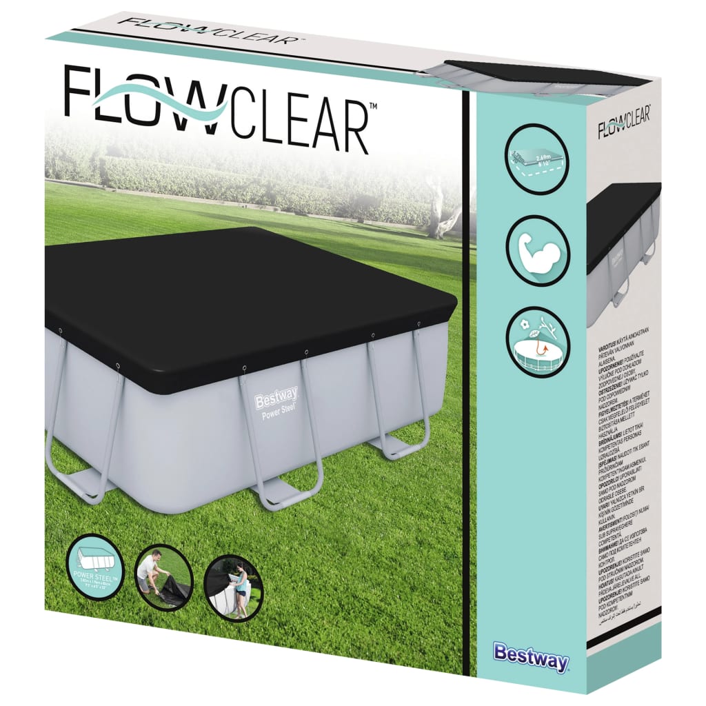 Pool-Abdeckplane Flowclear 269x179 cm - Premium Poolabdeckungen & -unterlagen  - Just €28.58! Shop now at homesales4u